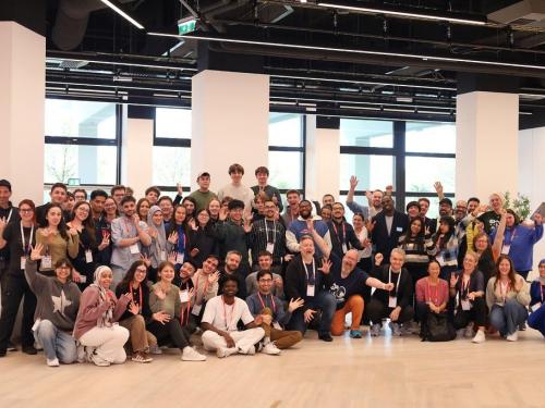 Drupal in a Day Group Photo by Klara Binon