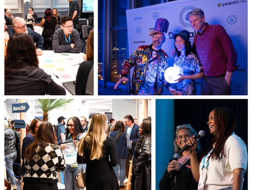 DrupalCon Chicago 2026 collage - photos by Paul Johnson and Ryan Witcombe