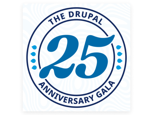 Drupal 25th anniversary gala