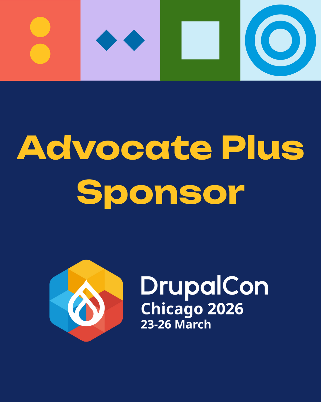 Advocate Plus Sponsor Badge