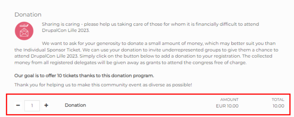 donation 