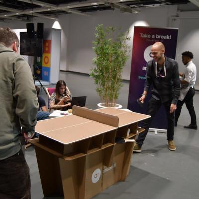 Taking a break photo by Matthew Saunders