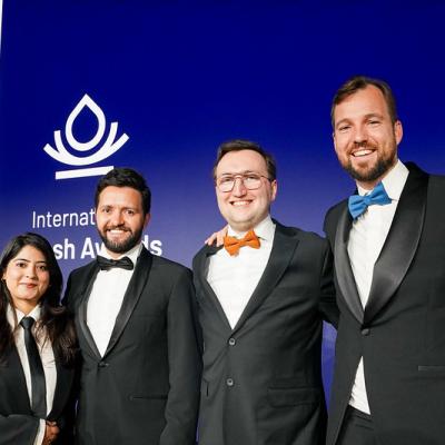 Dressed up for awards photo by Paul Johson 