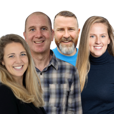 Rosie Gladden, Maya Schaeffer, Ryan Witcombe & Will Huggins