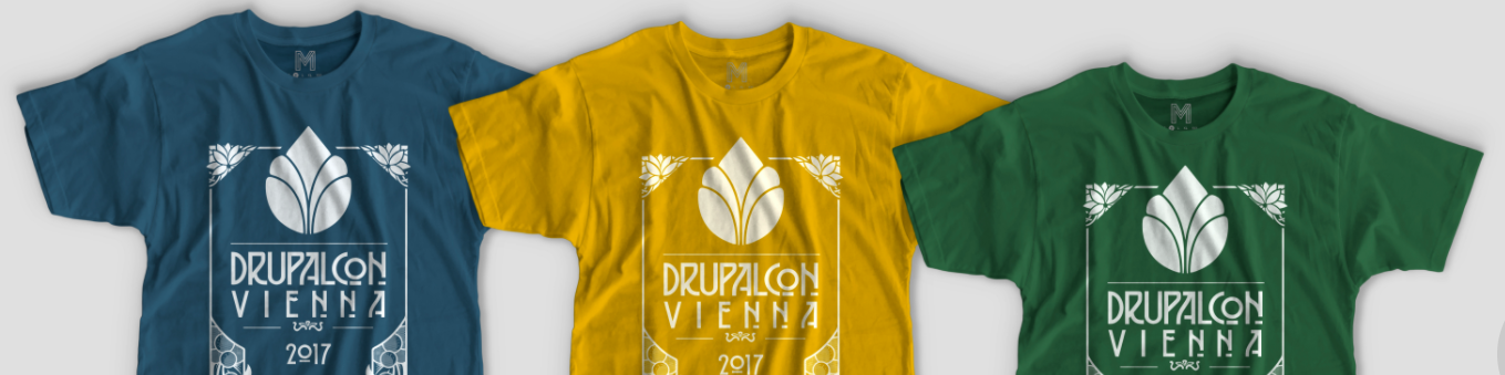 DrupalCon Vienna T-shirts