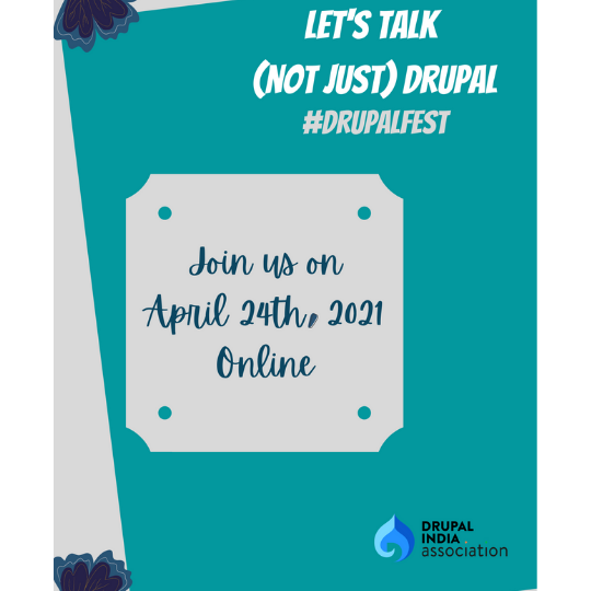 Let's talk (not just) Drupal event banner