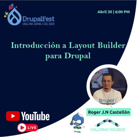 Introducción a Layout Builder para Drupal event banner